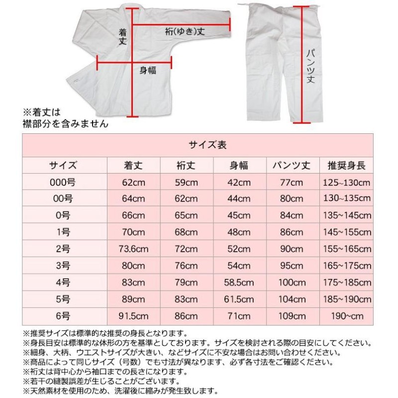 柔道着 柔道衣 P/C柔道着3点セット 000号〜4号 サイズ ポリエステル