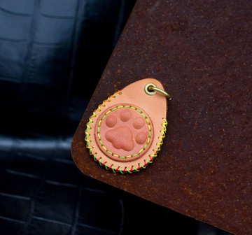 【訂製款】mini雙色貓掌磁扣/悠遊卡套(萬聖節特別版)