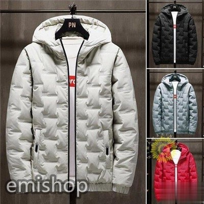 ダウンジャケット メンズ 中綿ジャケット フード付き ハイネック ブルゾン 冬アウター 無地 防風コート 防寒着 ジャケット アウター ダウンコート 通販 Lineポイント最大get Lineショッピング