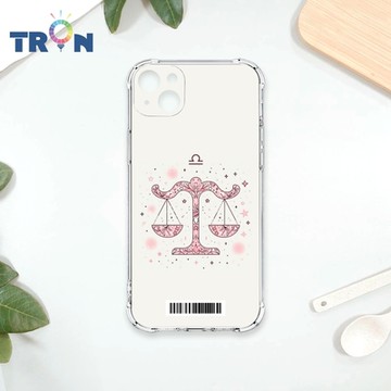 TRON IPhone 14 PLUS 粉色系可愛星座 四角防摔載具殼 軟殼 手機殼