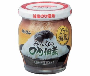 磯じまん みんなののり佃煮 25％減塩 145g瓶×12個入｜ 送料無料