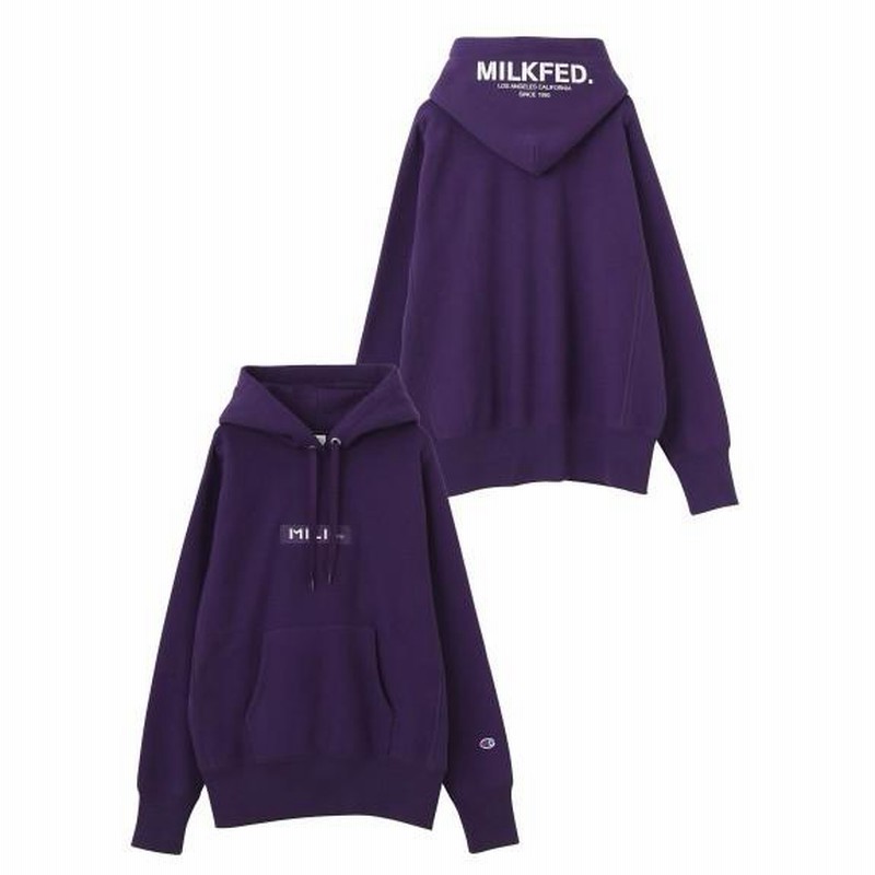 [新品未使用] MILKFED×CHAMPION パーカー　ミルクフェド MILKFED. パーカー ミルクフェド チャンピオン MILKFED メンズ