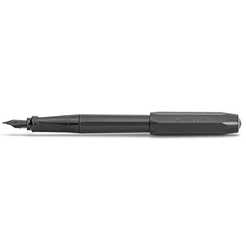 Kaweco カヴェコ 万年筆 F 細字 パケオ オールブラック PO-AB 両用式 正規輸入品