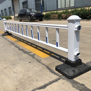 免運 道路護欄 人行道防撞 道路護欄公路市政交通護欄鋅鋼城市防撞圍擋柵欄隔離欄桿 可開發票 全館五折 工廠現貨直銷 新品特價 b8304