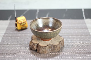 【送禮好物】60ml 天目釉 圓滿茶杯 酒杯 鶯歌名家葉敏祥作品