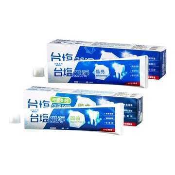 台鹽生技~鹹淨晶亮／固齒牙膏(150g) 款式可選