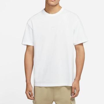 Nike NSW Premium Essentials 男 短袖上衣 T恤 高磅數 休閒 白 [DO7393-100]