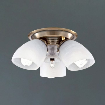 E27古典風半吸頂三燈 B102-13-63583