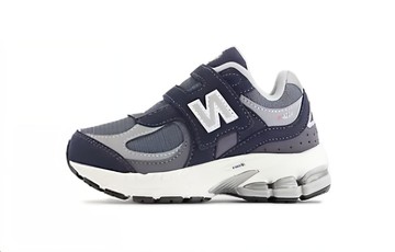 TD NEW BALANCE 2002R HOOK & LOOP ECLIPSE SILVER METALIC