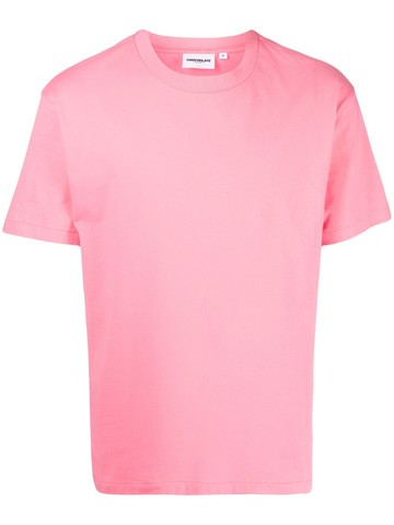 CHOCOOLATE - crew neck cotton T-shirt - men - Cotton - XL - Pink