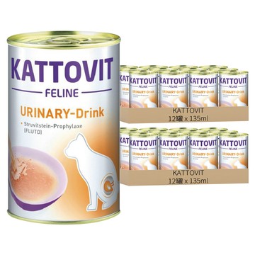 KATTOVIT 泌尿保健營養肉汁貓罐  135ml  泌尿保健  24罐