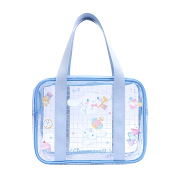 【HOUSUXI】三麗鷗大耳狗喜拿-防潑水透明兒童餐袋【新品上市↘74折起】＜售價已折＞