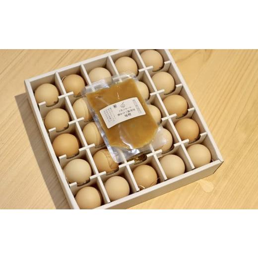 ふるさと納税 高知県 いの町 土佐ジローたまご（1箱22個入）と卵かけご飯専用みそのセット