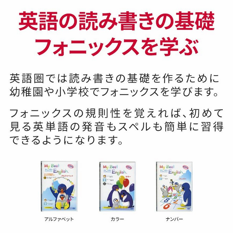 特典付 幼児英語 My Best English Dvd 3巻 セット フォニックス 教材 マイベストイングリッシュ 幼児 英語 Dvd 英語教材 発音 プレゼント ギフト 通販 Lineポイント最大0 5 Get Lineショッピング