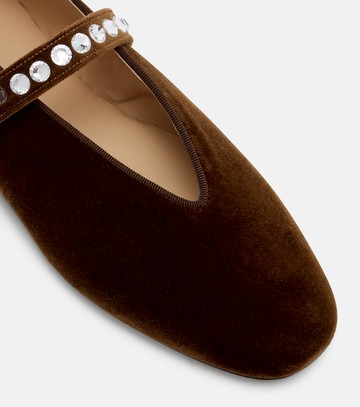 Le Monde Béryl Stella velvet ballet flats