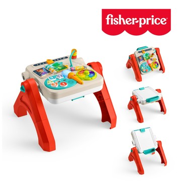 Fisher-Price 費雪 趣味體驗四合一活動遊戲桌