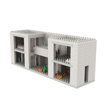 Archbrick 住吉的長屋微積木 (安藤忠雄)