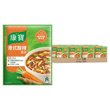 Knorr 康寶 自然原味 港式酸辣濃湯  46.6g  96包