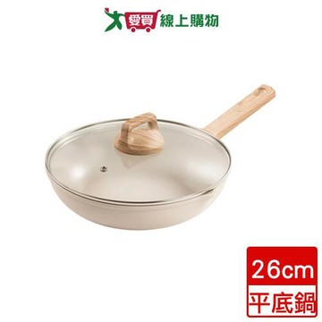特福 暖暖不沾平底鍋26cm 鍋子 鍋具 不沾 平底鍋【愛買】