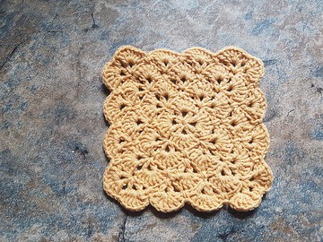 礦墊/家飾墊/金字塔能量墊/頌缽墊/水晶燈墊 繁森-黃