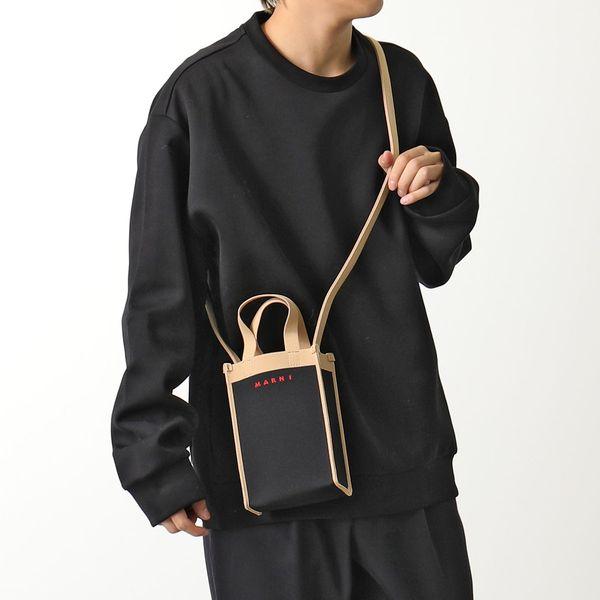 MARNI◆ミニジャガードショルダーバッグ◆Yellow アウトレット】MARNI マルニ ショルダーバッグ/ミニバッグ/MINI