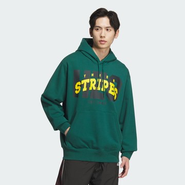 adidas 愛迪達 長袖上衣 男款 帽T 運動 亞規 CLG PO HOODIE 綠 JG8549 (S2768)