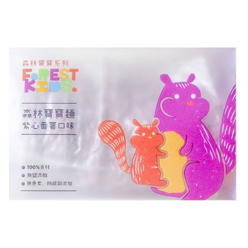 FOREST NOODLES 森林麵食 森林寶寶麵 紫心蕃薯 7個月以上  320g  1盒