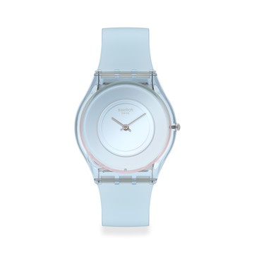 【SWATCH】SKIN超薄 手錶 AURORA SKY (34mm) 瑞士錶 男錶 女錶 SS08S100