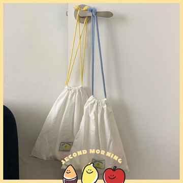 Second Morning 超市系列 收納袋 束口袋 檸檬 地瓜 ✈95point✈