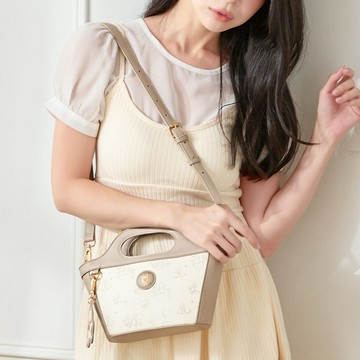 【DISNEY】小熊維尼-兩用側背包-米灰色 PTD25-H4-51BG