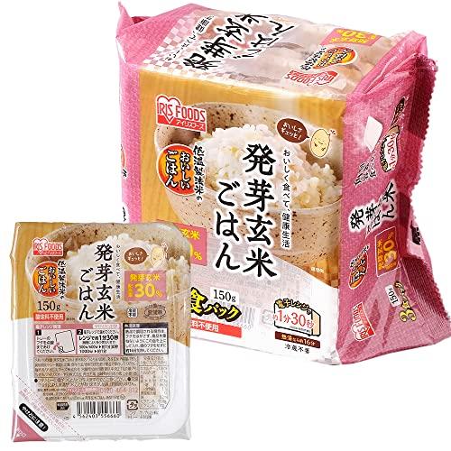 アイリスオーヤマ 発芽玄米 パック ご飯 低温製法米 発芽玄米ごはん 非常食 米 レトルト 150g ×3個