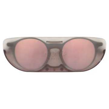 Nooz 時尚造型運動墨鏡，超薄設計 創新旋轉鉸鏈 TR90鏡框 超柔鋼鏡腳 防滑鼻墊  金沙粉  鼻寬21、鏡寬51、鏡長145mm