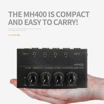 混音器 音頻混音器 音控台 調音臺監聽功放錄音棚混音臺多通道耳機放大器四路耳放4路