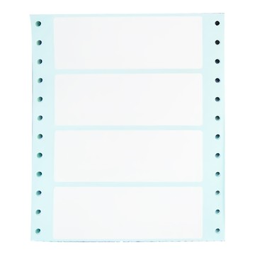 華麗牌 電腦列印標籤 單排 WL-5007 600張  35x100mm  1盒