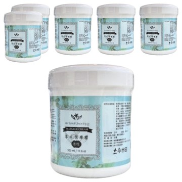 快意寶 草本水性芳療按摩霜  500ml  6罐