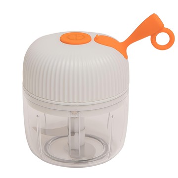 西布朗 USB充電 迷你電動料理機 可吊掛收納 不鏽鋼刀片 輕巧便攜  220ml  白色  1個