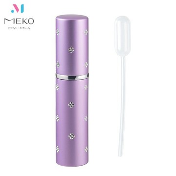 MEKO 時尚玻璃噴霧香水空瓶(小/6ml) N-090 /噴瓶/分裝瓶/隨身香水瓶/玻璃噴霧瓶【官方旗艦館】