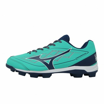 Mizuno 美津濃 棒壘球鞋 Cushionrevo DIA 寬楦 男鞋 綠 穩定 支撐 11GP2625-39