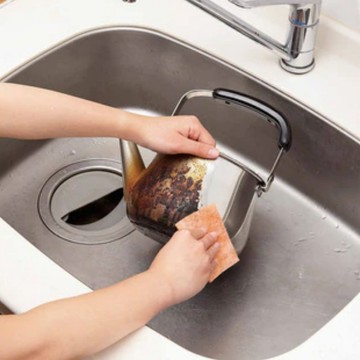 日本 COGIT | 拋棄式鑽石去焦垢菜瓜布_ 20枚 刷鍋神器 免洗劑 海綿刷 洗碗刷 菜瓜布