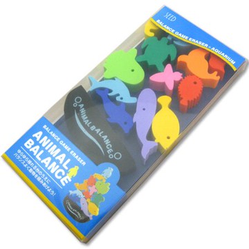 SEED日本可堆疊橡皮擦水族館造型YR-700S