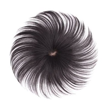 [米蘭精品] 現貨+預購 女真髮髮片補髮塊透氣假髮片輕量假髮免打理隱形增髮量假髮接髮-頭頂補髮2色74jg19