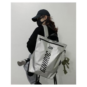 潮牌雙肩背包酷輕便工裝機能大容量女韓版原宿ulzzang學生書包男