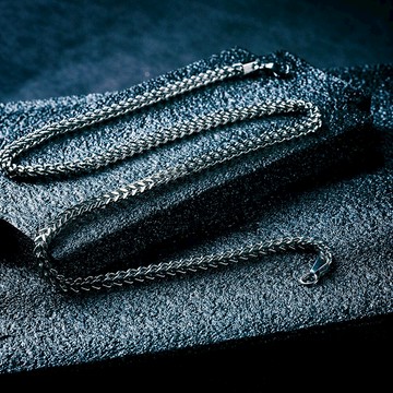 【MF select】帥性洒脫 不鏽鋼 粗版 項鍊 單鍊 不鏽鋼鍊  個性飾品 個性項鍊  休閒項鍊