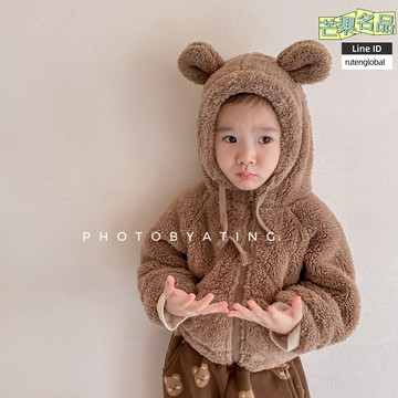【韓版加絨】兒童棉服 女童外套 童裝冬裝 兒童棉衣 秋冬童裝 羊羔絨內裡 加厚保暖 防風防寒 2025新款 秋冬日常穿搭