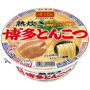 ニュータッチ 凄麺 熟炊き博多とんこつ 110G×12個