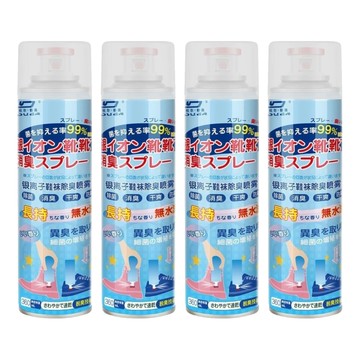 皇卡 鞋子除臭劑 清新型  360ml  4瓶