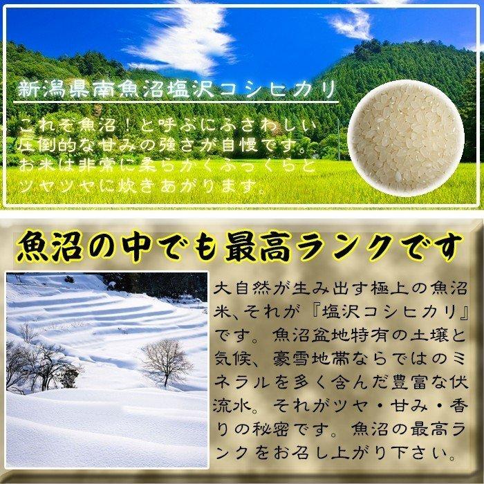 令和５年産新米 新潟県南魚沼しおざわ産プレミアム コシヒカリ 「極み」 玄米30kg 送料無料