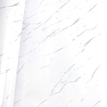 WA. WALL ART 拋光大理石自黏防水壁紙 800g  銀狐石  300 x 60cm