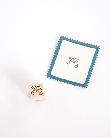 【NyNy】現身【15×15mm】Nyny 橡膠印章