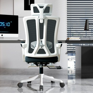 辦公椅電腦椅家用轉椅書房會議椅靠背網椅頭枕椅子人體工學椅 pc6181